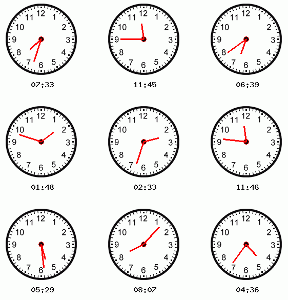 What Time Is It 1 Minute Intervals Worksheet Answer Key