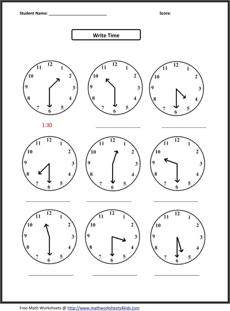 Blank Clock Worksheet To Print Kids Worksheets Printable Clock 