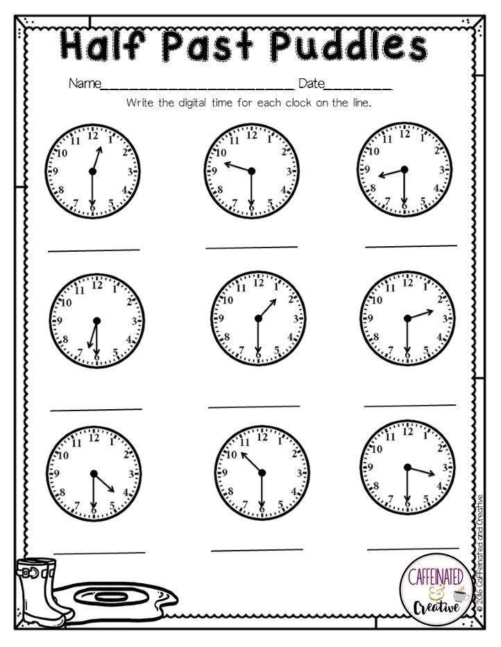 Spring Into Spring Spring Math Worksheets Spring Math Time Worksheets