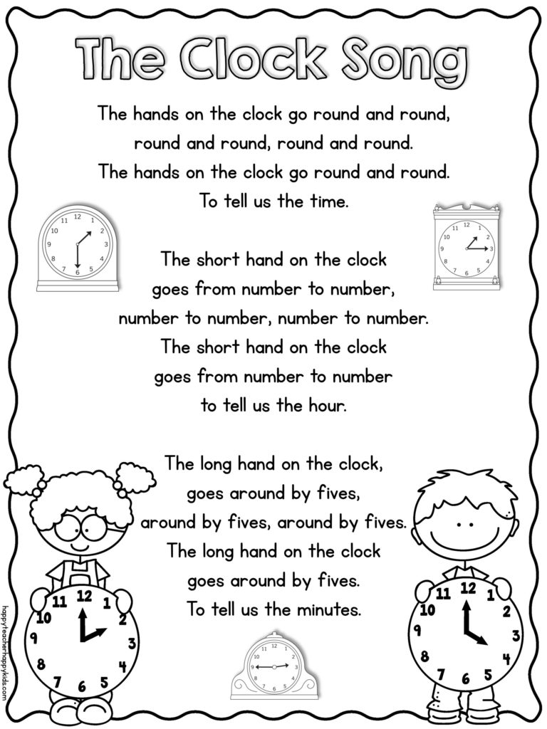 Telling Time First Grade Telling Time To The Hour Worksheets For 