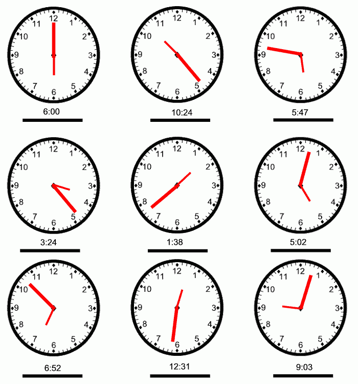 Telling Time Worksheets With Answers