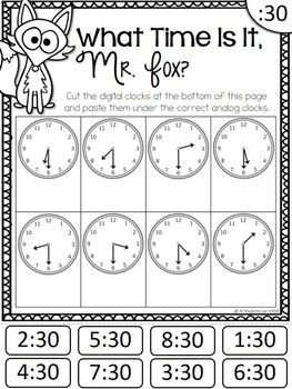 Time Printables Time Worksheets Telling Time Worksheets First Grade 