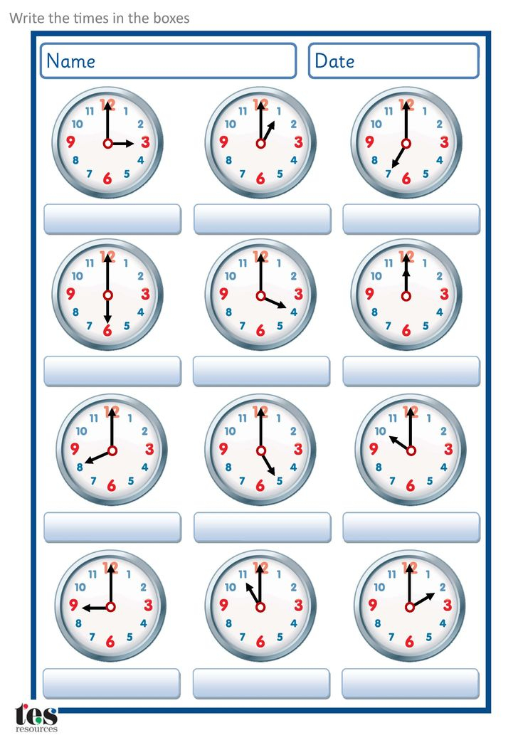 What s The Time Identify Times On The Clocks Teaching Resources