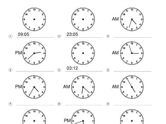 Year 5 Autumn Numeracy Mathematics Planning Telling Time Worksheets 