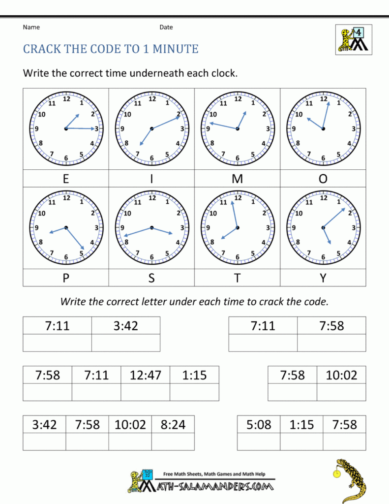 18 Best Images Of Digital Time Clock Worksheet Telling Time 18 Best 