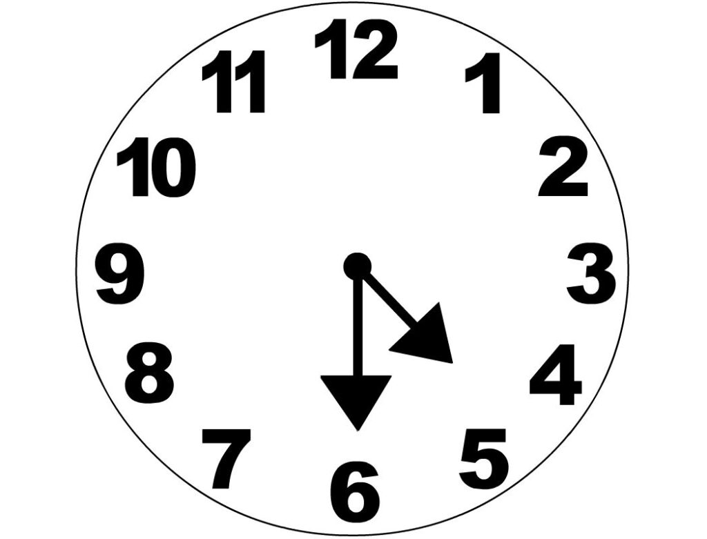 Analog Clock Images Hour ClipArt Best