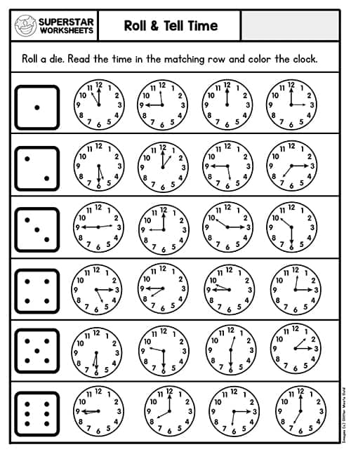 Browse Printable Kindergarten Time Worksheets Education Com Pin Em 