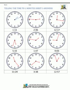Digital Clock Worksheets Year 3 How Machines Clock Worksheet Quarter
