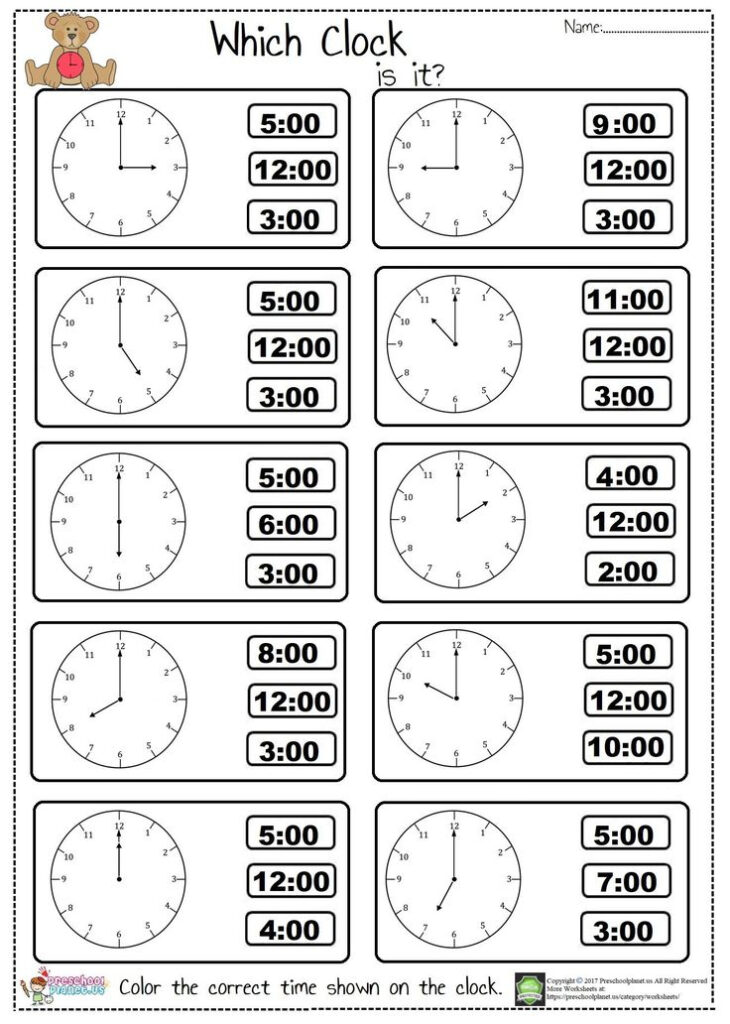  Oye Revis Nuestra Nueva Hoja De Trabajo Para Contar La Hora 