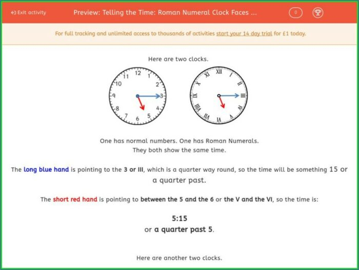 Telling Time Roman Numerals Worksheets Uncategorized Resume Examples