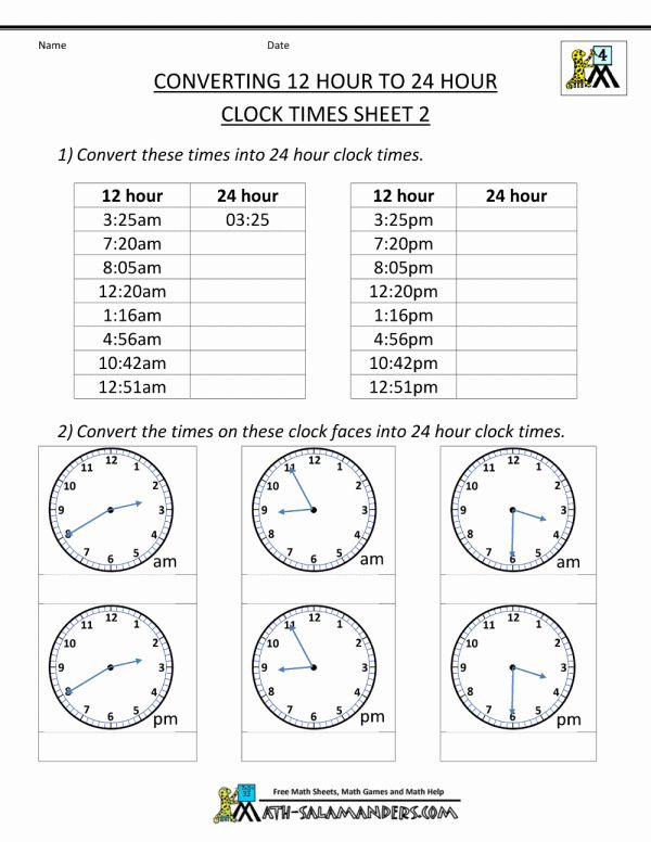 Time Worksheets Year 5 Kamberlawgroup